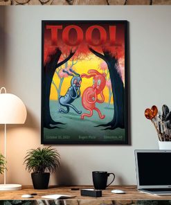 Tool Edmonton AB Tonight At Rogers Place October 25 2023 Home Decor Poster Canvas