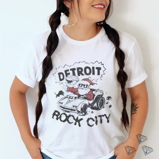 Top Detroit Lions Christmas Rock City shirt