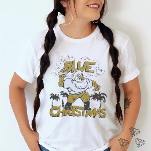 Top Los Angeles Chargers Powder Blue Christmas shirt