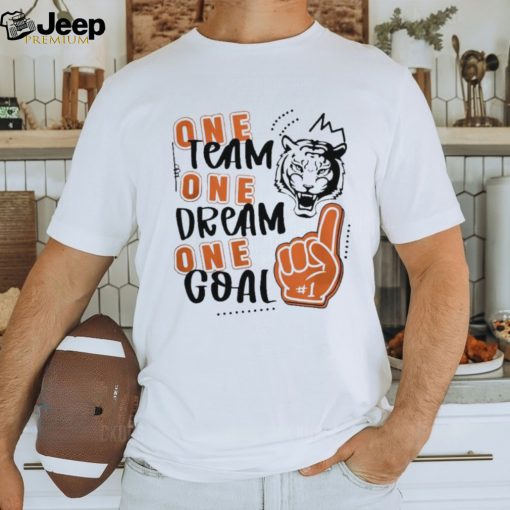 Top Tigers one team one dream one goal 2023 shirt