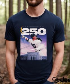 Top congrats aaron judge 250 home runs new york yankees shirt