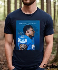 Top detroit Lions Brian Branch signature shirt