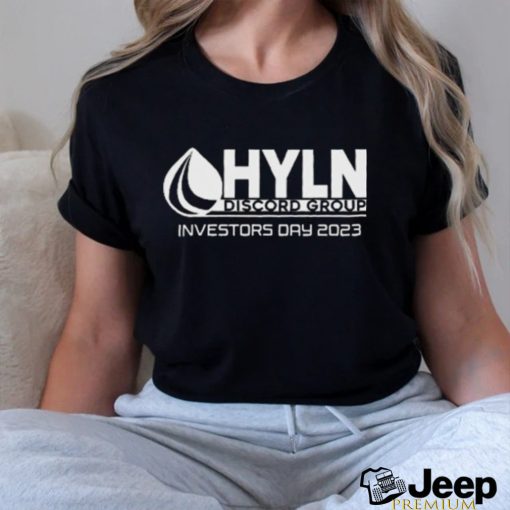 Top hyln discord group investors day 2023 shirt