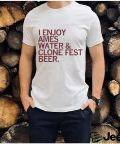 Top i enjoy clone fest beer shirt