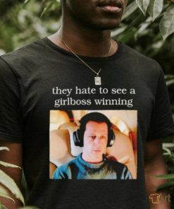 Top kendall Roy Girlboss They hate to see a girlboss winning shirt