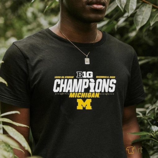 Top michigan Wolverines 2023 Big Ten Football Conference Champions shirt