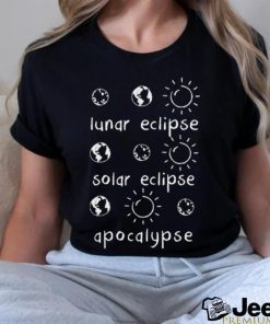 Top nice lunar solar eclipse and apocalypse 2023 shirt