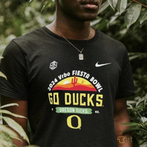 Top nike Oregon Ducks 2024 Fiesta Bowl Mantra T Shirt