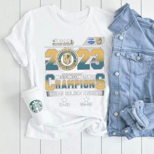 Top vegas Golden Knights 2023 Western Conference champions 2023 shirt