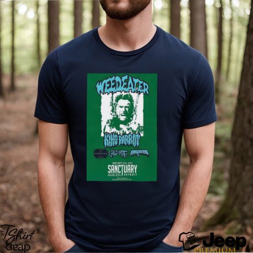 Top weedeater king parrot detroit mi september 4 2023 shirt