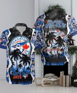 Toronto Blue Jays MLB Hawaiian Shirt Sport Teams Summer Holiday