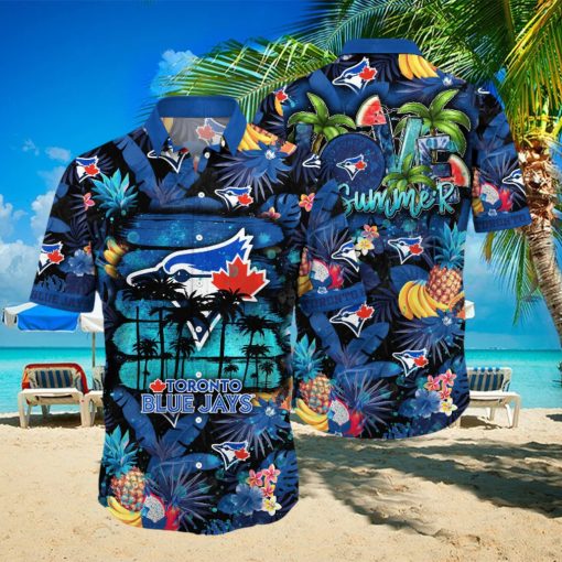 Toronto Blue Jays MLB Hawaiian Shirt Vacation Time Aloha Shirt