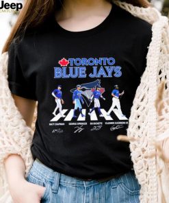 Toronto Blue Jays Team Abbey Road 2023 Signatures Shirt