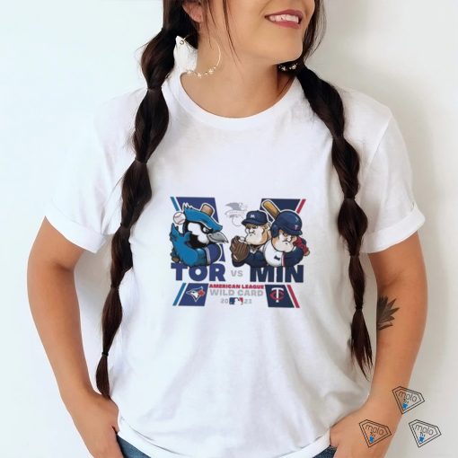 Toronto Blue Jays vs Minnesota Twins Mascot American League Wild Card 2023 T Shirt