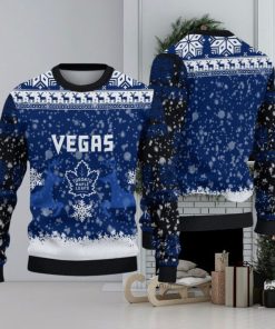 Toronto Maple Leafs Christmas Reindeer Limited Edition Ugly Sweater Gift For Fans