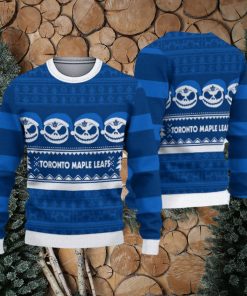 Toronto Maple Leafs Christmas Reindeer Pattern Limited Edition Ugly Sweater