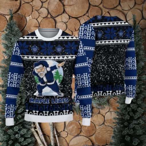 Toronto Maple Leafs Christmas Santa Claus Limited Edition Ugly Sweater