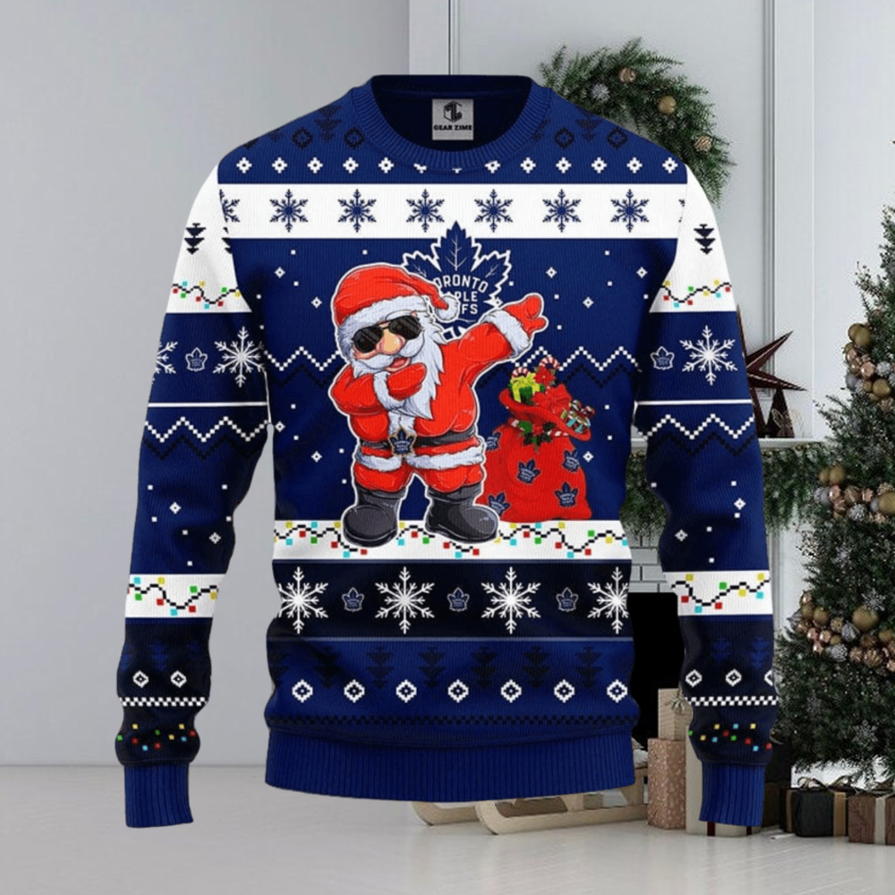 Pretty Santa Claus in Thong Ugly Christmas Xmas Tree Gifts sweater