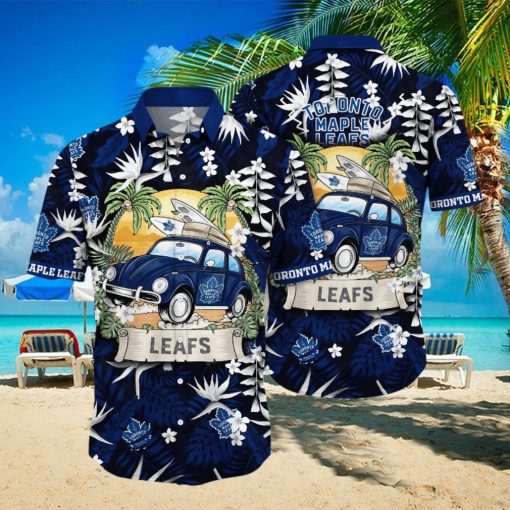 Toronto Maple Leafs NHL Hawaiian Shirt Surfingtime Aloha Shirt