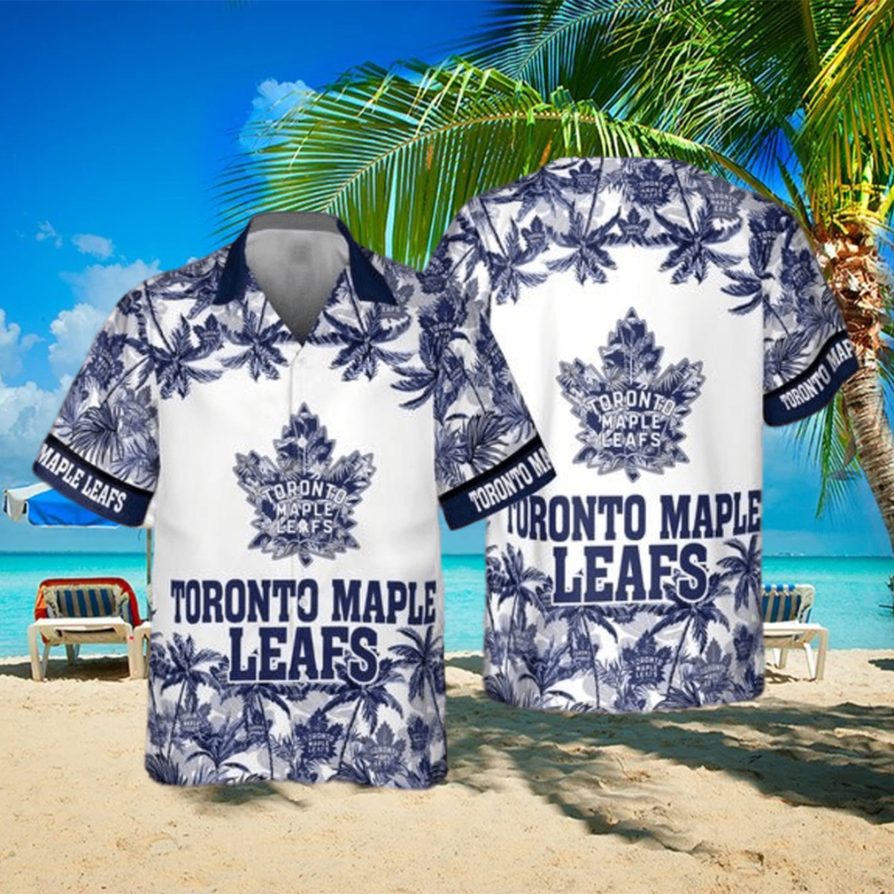 Toronto maple sale leafs hawaiian shirt