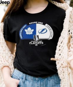 Toronto Maple Leafs vs Tampa Bay Lightning 2023 NHL playoffs matchup sport shirt