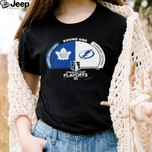 Toronto Maple Leafs vs Tampa Bay Lightning 2023 NHL playoffs matchup sport shirt