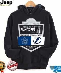 Toronto Maple Leafs vs Tampa Bay Lightnings Stanley Cup 2023 NHL Western Conference shirt