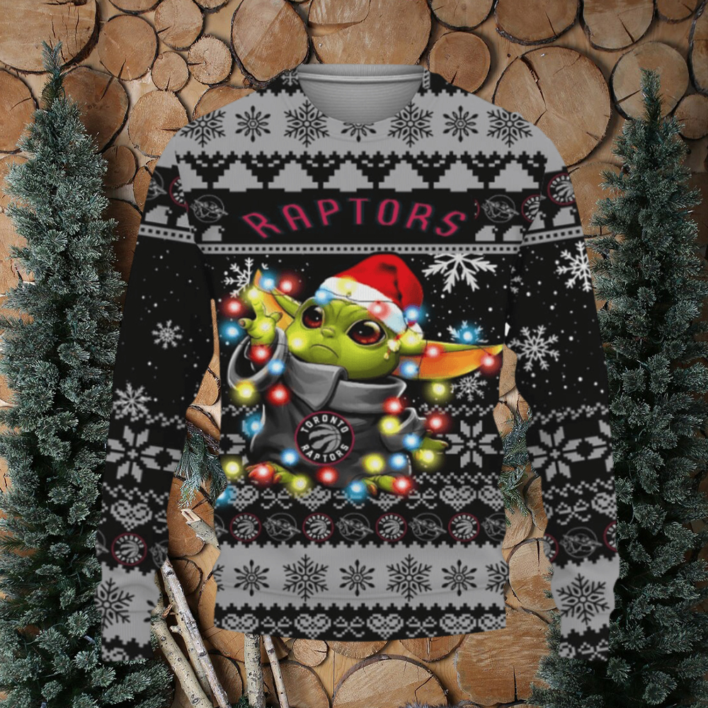 Toronto raptors sale christmas sweater