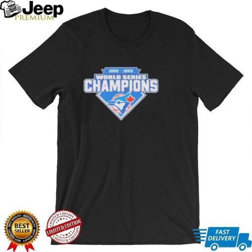 Toronto blue jays 19921993 world series champions shirt