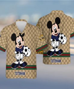 Tottenham Gucci Mickey Hawaiian Shirt