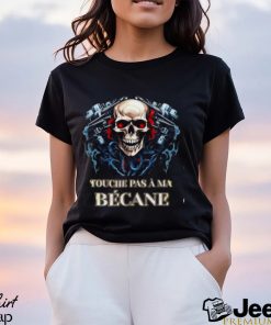 Touche Pas A Ma Becane Skull Shirt