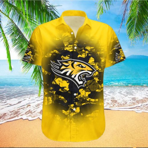 Towson Tigers Hawaiian Shirt Camouflage Vintage NCAA Gift For Fans