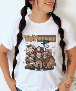 Toy Story Characters Cacao Color Shirt