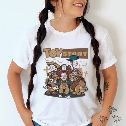 Toy Story Characters Cacao Color Shirt