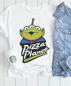 Toy story pizza planet aliens parody shirt