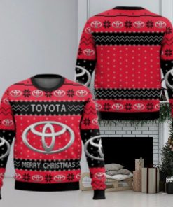 Toyota Logo Style Christmas Knitted Sweater Gift For Holidays