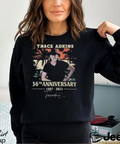 Trace Adkins 36th Anniversary 1987 2023 Signature Shirt