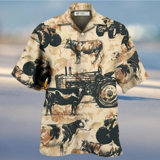 Tractor And Cow I Like Hawaiian Shirt – Trendy Aloha