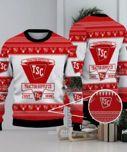 Tractor Supplyco TSC 1938 Logo Brands Ugly Xmas Sweater Gift For Fans