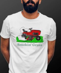 Tractors smokin’ grass art shirt