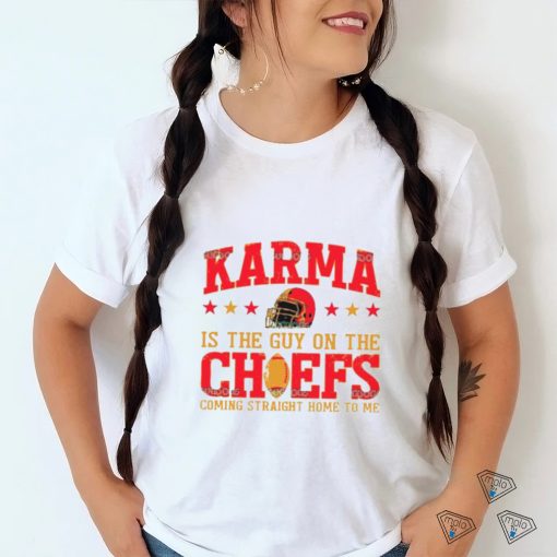 Travis Kelce And Taylor Karma Is The Guy On The Chief shirt