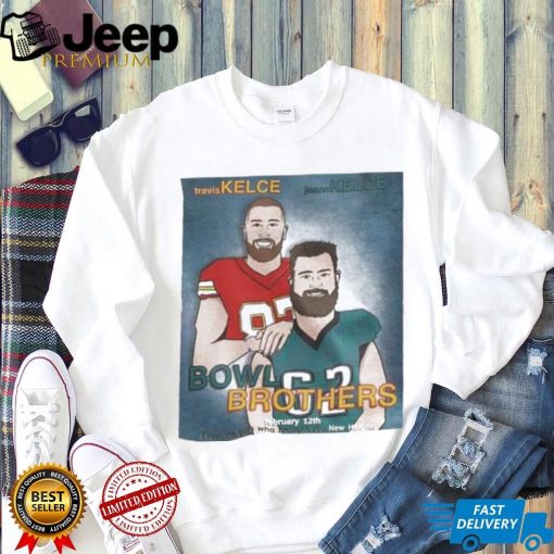 Travis Kelce Vs Jason Kelce 2023 Bowl Brothers Shirt