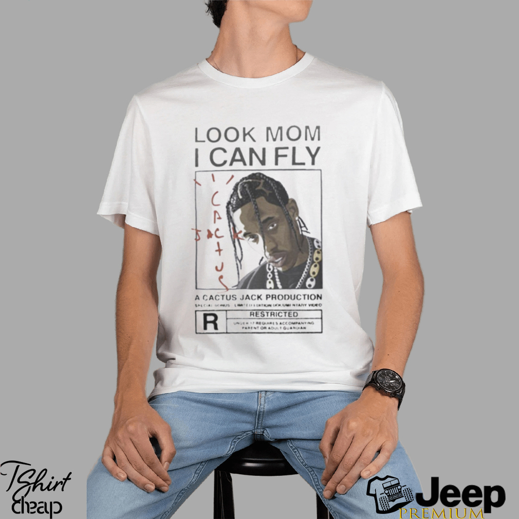 Travis Scott Look Mom I Can Fly Cactus Jack Astroworld T Shirt