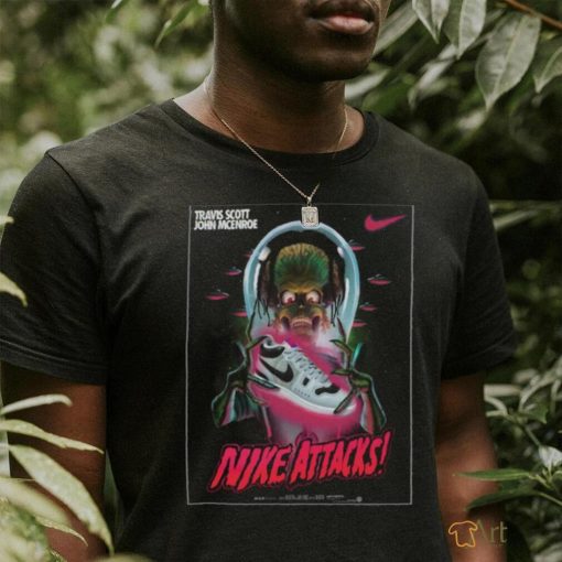 Travis Scott x John Mcenroe Nike’s Mac Attack June 23 2023 Sneaker News Sneaker T Shirt