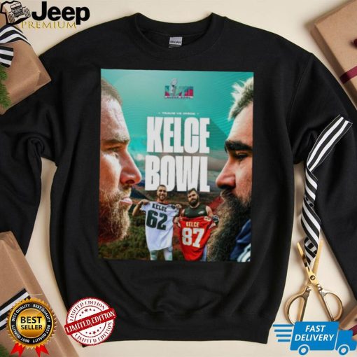 Travis Vs Jason Kelce Bowl Super Bowl LVII 2023 Shirt