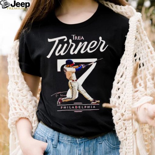 Trea Turner Swinging Philadelphia Phillies Signature shirt