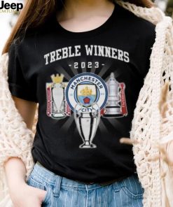 Treble Winners 2023 Manchester City The Citizens Gift For Fan T Shirt