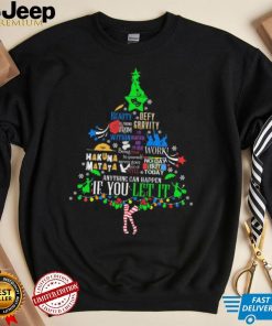 Tree Christmas Beauty Defy If You Let It Shirt