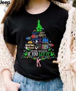 Tree Christmas Beauty Defy If You Let It Shirt