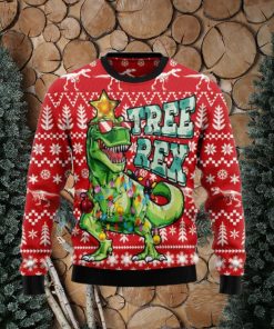 Tree Rex Rex Dinosaur Jurassic ParkUgly Christmas Sweater Unique Gift